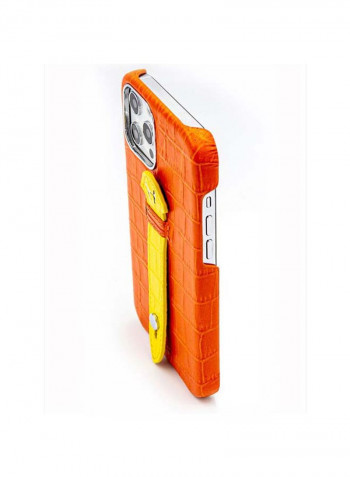 Mobile Case With  Mid Grip For Iphone 12 Pro Max 6.7inch Orange