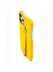 Mobile Case With  Mid Grip For Iphone 12 Pro Max 6.7inch Yellow