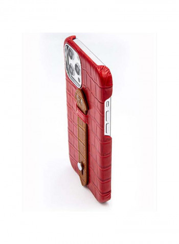 Mobile Case With  Mid Grip For Iphone 12 Pro Max 6.7inch Maroon