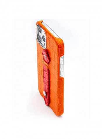 Mobile Case With  Mid Grip For Iphone 12 Pro Max 6.7inch Orange