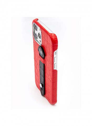 Mobile Case With  Mid Grip For Iphone 12 Pro Max 6.7inch Red