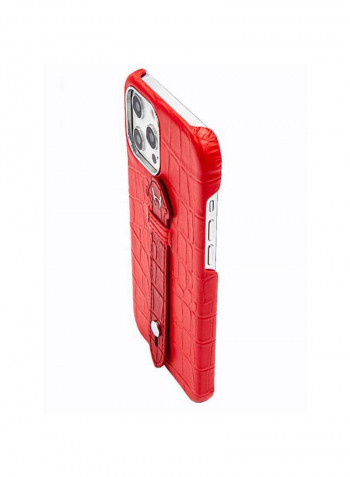 Mobile Case With  Mid Grip For Iphone 12 Pro Max 6.7inch Red