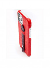 Mobile Case With  Mid Grip For Iphone 12 Pro Max 6.7inch Red