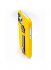 Mobile Case With  Mid Grip For Iphone 12 Pro Max 6.7inch Yellow