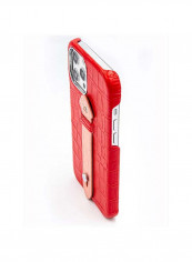Mobile Case With  Mid Grip For Iphone 12 Pro Max 6.7inch Red