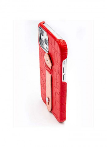 Mobile Case With  Mid Grip For Iphone 12 Pro Max 6.7inch Red