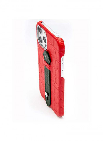 Mobile Case With  Mid Grip For Iphone 12 Pro Max 6.7inch Red