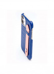 Mobile Case With Side Grip For Iphone 12 6.1inch Blue reviews Mobile Case With Side Grip For Iphone 12 6.1inch Blue