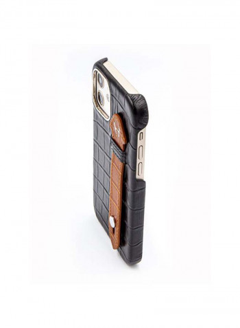 Mobile Case With  Side Grip For Iphone 12 6.1inch Black