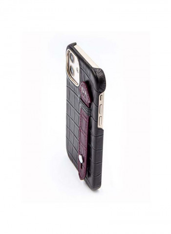 Mobile Case With  Side Grip For Iphone 12 6.1inch Black