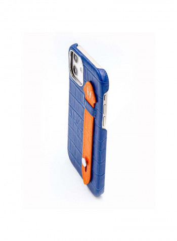 Mobile Case With  Side Grip For Iphone 12 6.1inch Blue