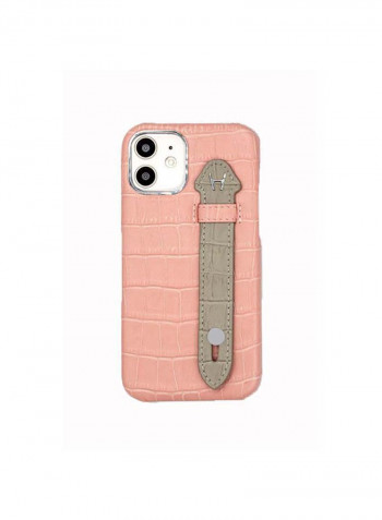 Mobile Case With  Side Grip For Iphone 12 6.1inch Pink