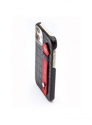 Mobile Case With  Side Grip For Iphone 12 6.1inch Black