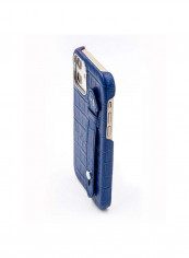 Mobile Case With  Side Grip For Iphone 12 6.1inch Blue