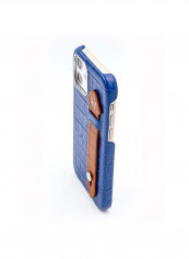 Mobile Case With  Side Grip For Iphone 12 6.1inch Blue