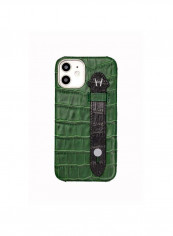 Mobile Case With  Side Grip For Iphone 12 6.1inch Green