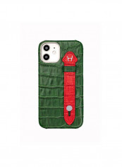 Mobile Case With  Side Grip For Iphone 12 6.1inch Green