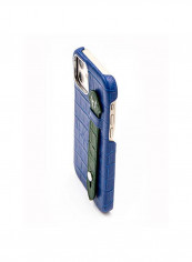 Mobile Case With  Side Grip For Iphone 12 6.1inch Blue