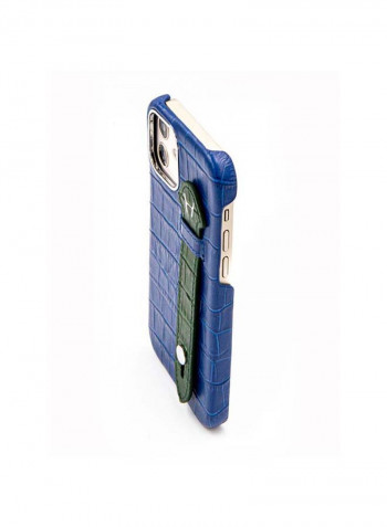 Mobile Case With  Side Grip For Iphone 12 6.1inch Blue