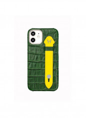 Mobile Case With  Side Grip For Iphone 12 6.1inch Green