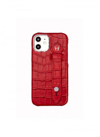 Mobile Case With  Side Grip For Iphone 12 6.1inch Maroon