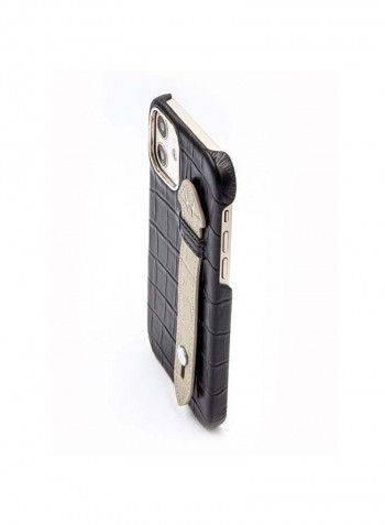 Mobile Case With  Side Grip For Iphone 12 6.1inch Black