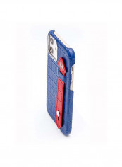 Mobile Case With  Side Grip For Iphone 12 6.1inch Blue