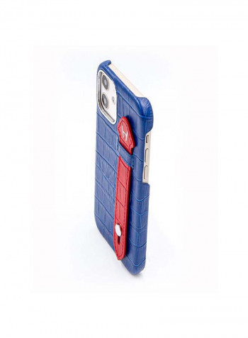 Mobile Case With  Side Grip For Iphone 12 6.1inch Blue