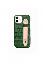Mobile Case With  Side Grip For Iphone 12 6.1inch Green