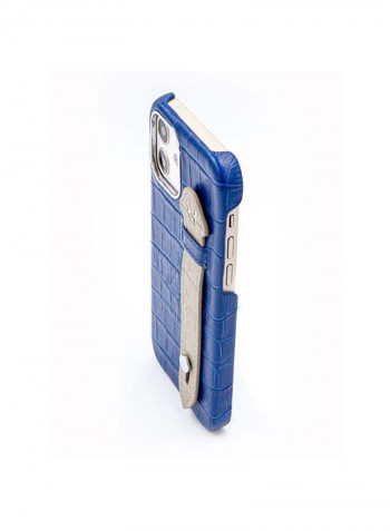 Mobile Case With  Side Grip For Iphone 12 6.1inch Blue