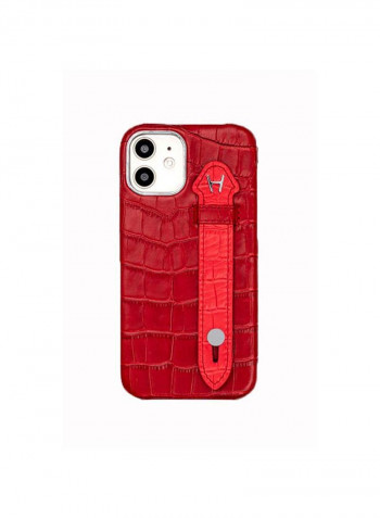 Mobile Case With  Side Grip For Iphone 12 6.1inch Maroon