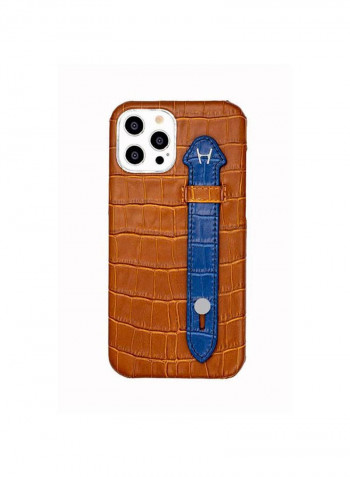 Mobile Case With  Side Grip For Iphone 12 Pro 6.1inch Brown