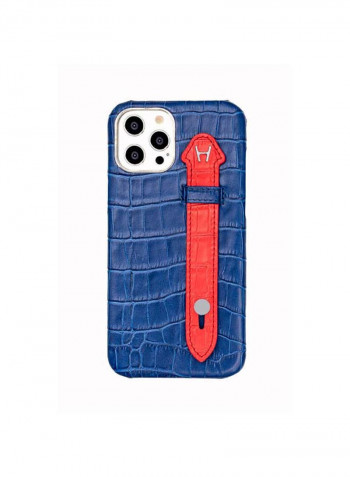 Mobile Case With  Side Grip For Iphone 12 Pro 6.1inch Blue