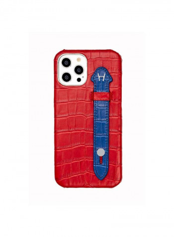 Mobile Case With  Side Grip For Iphone 12 Pro 6.1inch Maroon