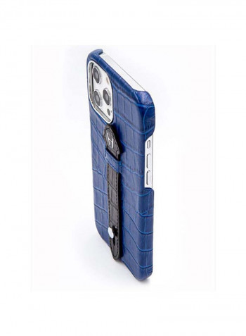 Mobile Case With  Mid Grip For Iphone 12 Pro Max 6.7inch Blue