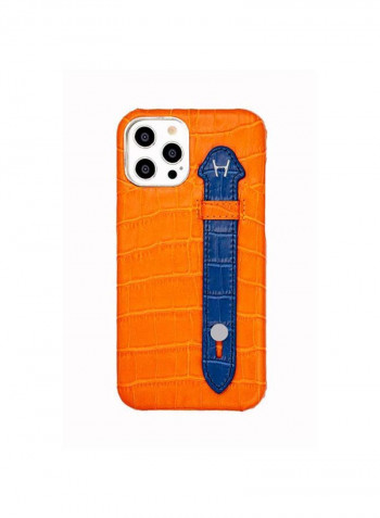 Mobile Case With  Side Grip For Iphone 12 Pro 6.1inch Orange