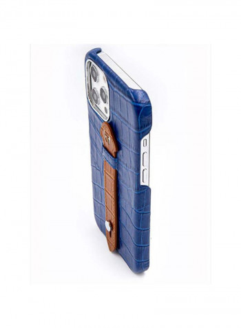 Mobile Case With  Mid Grip For Iphone 12 Pro Max 6.7inch Blue