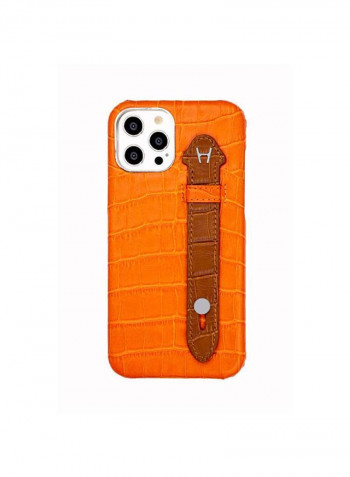 Mobile Case With  Side Grip For Iphone 12 Pro 6.1inch Orange