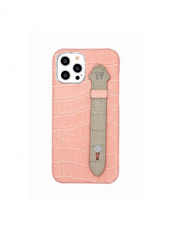 Mobile Case With  Side Grip For Iphone 12 Pro 6.1inch Pink