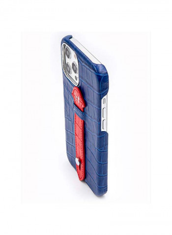 Mobile Case With  Mid Grip For Iphone 12 Pro Max 6.7inch Blue