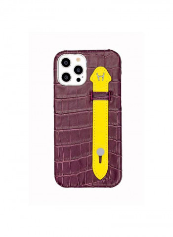 Mobile Case With  Side Grip For Iphone 12 Pro 6.1inch Purple
