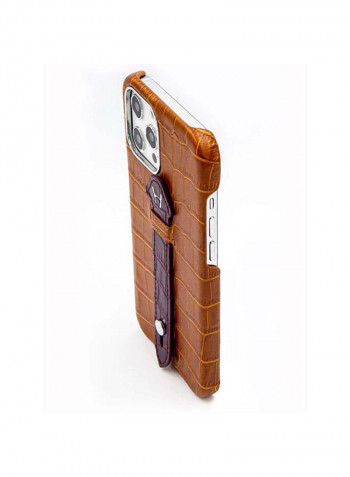 Mobile Case With  Mid Grip For Iphone 12 Pro Max 6.7inch Brown