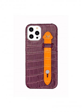 Mobile Case With  Side Grip For Iphone 12 Pro 6.1inch Purple