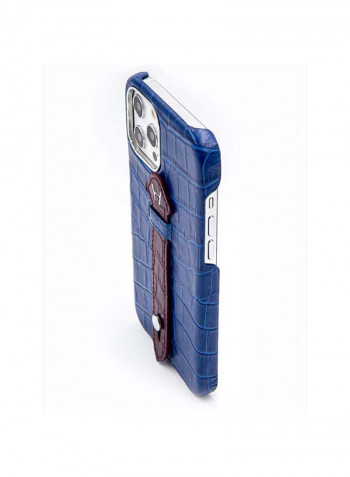 Mobile Case With  Mid Grip For Iphone 12 Pro Max 6.7inch Blue