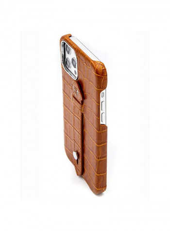 Mobile Case With  Mid Grip For Iphone 12 Pro Max 6.7inch Brown