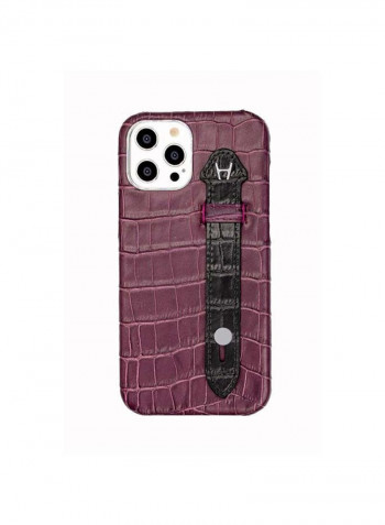 Mobile Case With  Side Grip For Iphone 12 Pro 6.1inch Purple