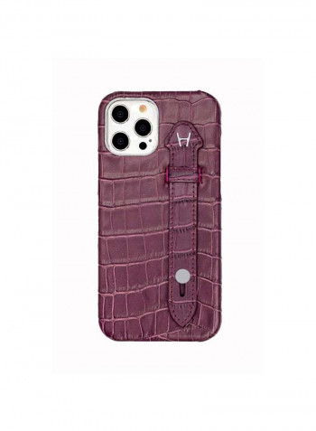 Mobile Case With  Side Grip For Iphone 12 Pro 6.1inch Purple