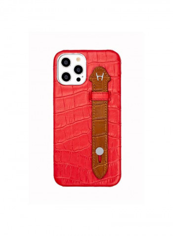 Mobile Case With  Side Grip For Iphone 12 Pro 6.1inch Red