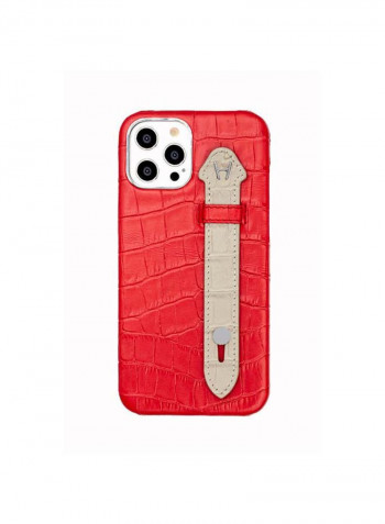 Mobile Case With  Side Grip For Iphone 12 Pro 6.1inch Red
