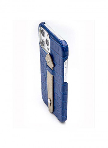 Mobile Case With  Mid Grip For Iphone 12 Pro Max 6.7inch Blue